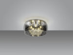 Φωτιστικό Οροφής Trio Lighting CRYSTEL  5x E14 Χρώμιο Γυαλί   – 616700506