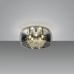 Φωτιστικό Οροφής Trio Lighting CRYSTEL  5x E14 Χρώμιο Γυαλί   – 616700506
