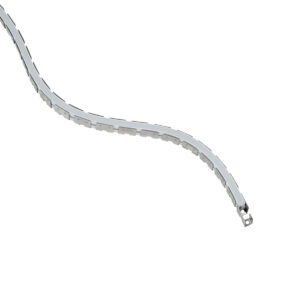 GloboStar® NEONPRO 61698 Εύκαμπτη Βάση Στήριξης για την NEONPRO Professional Neon Flex LED 10W/m 24VDC & 48VDC με Π6 x Υ1.2cm – Ασημί – Μ1000 x Π0.7 x Υ1.2cm – Πακέτο 1 Τεμάχιο των 10 Μέτρων