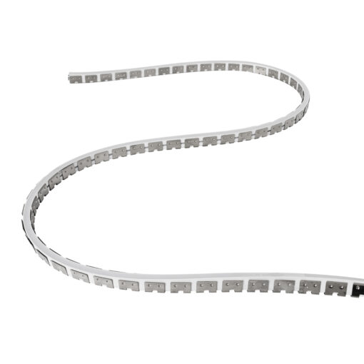 GloboStar® NEONPRO 61698 Εύκαμπτη Βάση Στήριξης για την NEONPRO Professional Neon Flex LED 10W/m 24VDC & 48VDC με Π6 x Υ1.2cm – Ασημί – Μ1000 x Π0.7 x Υ1.2cm – Πακέτο 1 Τεμάχιο των 10 Μέτρων