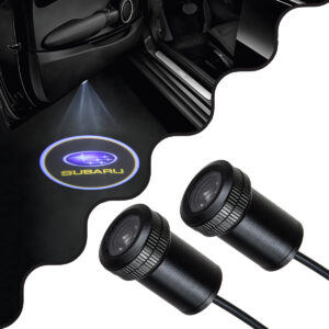 GloboStar® 81625 SUBARU Ghost Car Brand Logo Projector – Προτζέκτορας Προβολής Μάρκας Αυτοκινήτου LED CREE XHP35 3W 240lm 120° DC 12V IP20 Ψυχρό Λευκό 6000K