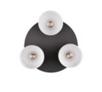 Φωτιστικό Οροφής Trio Lighting 3xE27 Καφέ Χρώματος – 619430317