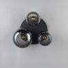 Πολύφωτο Οροφής Μαύρο Ματ & Γυαλί DIVA 3xE27 Trio Lighting – 619800332
