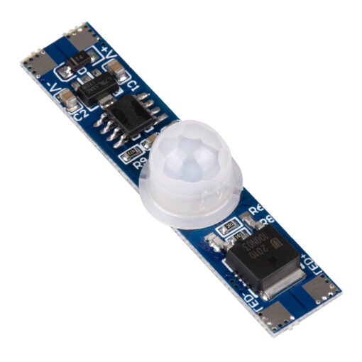 GloboStar® SENSOR-PROFILE 70697 Mini PIR Ανιχνευτής-Αισθητήρας Κίνησης Modular για Προφίλ Αλουμινίου – DC 5-24V 1 x 6A 144W – Max 6A 144W – IP20 – Γωνία Ανίχνευσης 180° & Απόσταση Ανίχνευσης 3 Μέτρα με 30 Sec Χρόνο Αναμονής –  Μ4.9 x Π1 x Υ1.2cm – 2 Χρόνια Εγγύηση