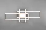 Φωτιστικό Οροφής Trio Lighting IRVINE  LED, 60W · 7100lm, 3000 – 6500K Ορείχαλκος Ματ Μεταλλικό, Τηλεχειριζόμενο Dimmable, Λειτουργία μνήμης, – 620010408
