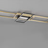 Φωτιστικό Οροφής Trio Lighting IRVINE  LED, 60W · 7100lm, 3000 – 6500K Ορείχαλκος Ματ Μεταλλικό, Τηλεχειριζόμενο Dimmable, Λειτουργία μνήμης, – 620010408