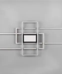 Φωτιστικό Οροφής Trio Lighting IRVINE  LED, 60W · 7100lm, 3000 – 6500K Ορείχαλκος Ματ Μεταλλικό, Τηλεχειριζόμενο Dimmable, Λειτουργία μνήμης, – 620010408