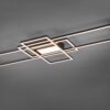 Φωτιστικό Οροφής Trio Lighting LED 60W  Ανθρακί Μεταλλικό Dimmable 6500lm 3000 – 6500K  620010442