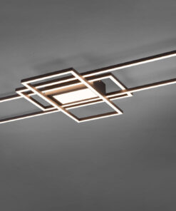 Φωτιστικό Οροφής Trio Lighting LED 60W  Ανθρακί Μεταλλικό Dimmable 6500lm 3000 – 6500K  620010442