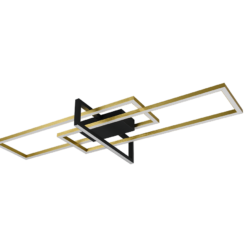 Φωτιστικό Οροφής Trio Lighting LED 34W  Ορείχαλκος Ματ Μεταλλικό Step Dimmable 3900lm 3000K  620310308