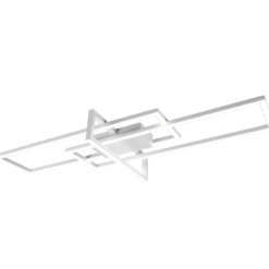 Φωτιστικό Οροφής Trio Lighting LED 34W  Λευκό Ματ Μεταλλικό Step Dimmable 4100lm 4000K  620310331