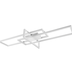 Φωτιστικό Οροφής Trio Lighting LED 34W  Λευκό Ματ Μεταλλικό Step Dimmable 4100lm 4000K  620310331