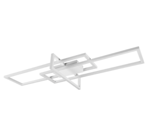 Φωτιστικό Οροφής Trio Lighting LED 34W  Λευκό Ματ Μεταλλικό Step Dimmable 4100lm 4000K  620310331