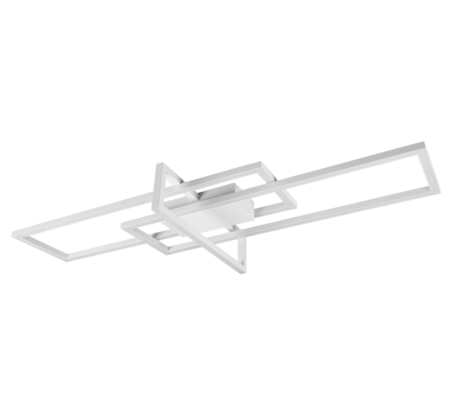 Φωτιστικό Οροφής Trio Lighting LED 34W  Λευκό Ματ Μεταλλικό Step Dimmable 4100lm 4000K  620310331