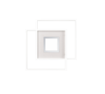 Φωτιστικό Οροφής Trio Lighting LED 36W 2700K Λευκού Χρώματος – 620710331
