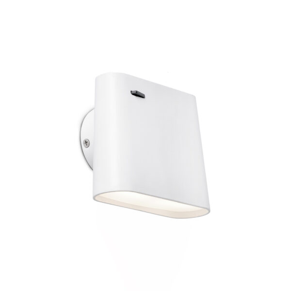 AUREA WHITE LED WALL LAMP 8W 2700K FARO – 62115