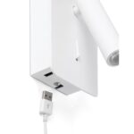 SUAU READER WHITE USB LED 3W FARO – 62117