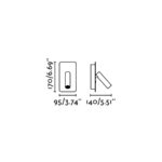 SUAU READER WHITE USB LED 3W FARO – 62117