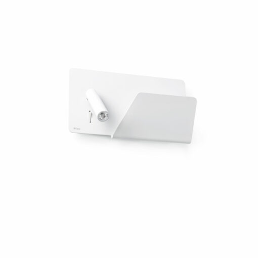 SUAU USB WHITE WALL LAMP WITH LED 3W 3000K RIGHT READER FARO – 62122