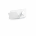 SUAU USB WHITE WALL LAMP WITH LED 3W 3000K LEFT READER HIGH FARO – 62124