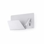 SUAU USB GREY WALL LAMP WITH LED 3W 3000K LEFT READER HIGH FARO – 62125