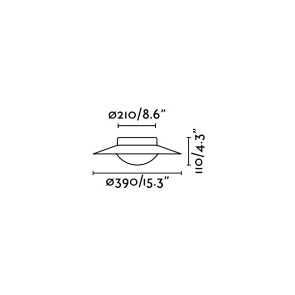 Faro Barcelona SIDE Φωτιστικό Οροφής Λευκού Χρώματος LED 15W 3000K – 62140