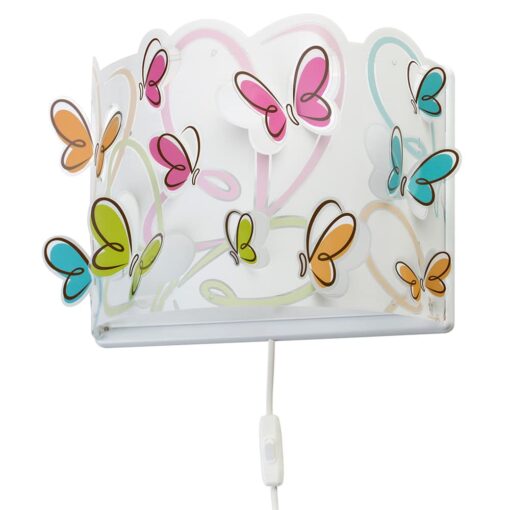 Butterfly απλίκα τοίχου διπλού τοιχώματος Ango – 62148