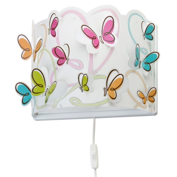 Butterfly απλίκα τοίχου διπλού τοιχώματος Ango – 62148