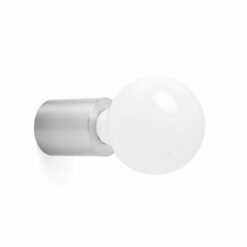 TEN MATT NICKEL WALL LAMP FARO – 62155