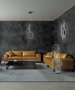 Φωτιστικό Οροφής Trio Lighting LED 49W  Μαύρο Ματ Μεταλλικό Step Dimmable 5600lm 3000K  622610532