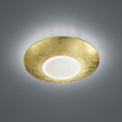 Φωτιστικό Οροφής Trio Lighting LED 12W  Χρυσό Μεταλλικό 1100lm 3000K  624110279