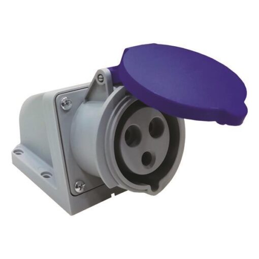 ΠΡΙΖΑ ΕΠΙΤΟΙΧΗ 3X32A 220-240V IP44 EUROLAMP 147-16521