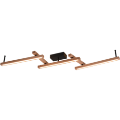 Φωτιστικό Οροφής Trio Lighting  LED 36W Ξύλο Φυσικό Ξύλο Dimmable 4200lm  2700 – 6000K – 626410530