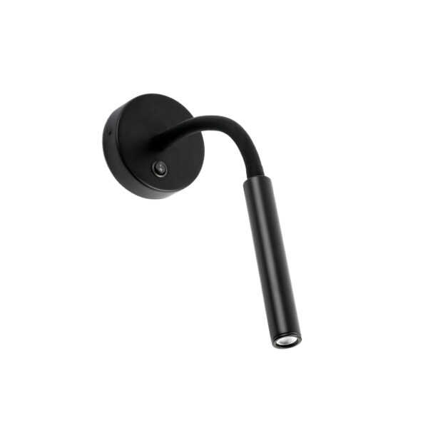 Faro Barcelona KALE Επιτοίχιο Φωτιστικό με Εύκαμπτο βραχίονα Μαύρου Χρώματος – 62703