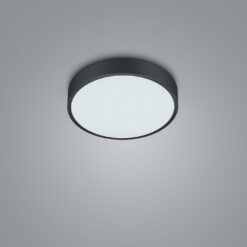 Φωτιστικό Οροφής Trio Lighting WACO   LED, 28W · 1x 3200lm, 2300+3000+4000K Μαύρο Ματ Μεταλλικό   – 627413032