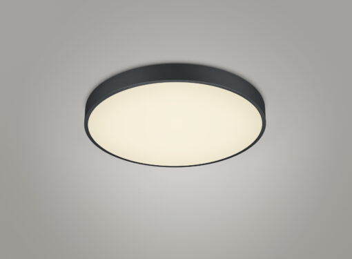 Φωτιστικό Οροφής Trio Lighting WACO  LED, 52,5W · 6200lm, 2300+3000+4000K Μαύρο Ματ Μεταλλικό, Step Dimmable – 627415032