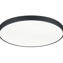 Φωτιστικό Οροφής Trio Lighting WACO 2x SMD LED, 51W · 2400lm, 2300+3000+4000K Μαύρο Ματ Μεταλλικό, Step Dimmable – 627417532