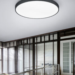Φωτιστικό Οροφής Trio Lighting WACO 2x SMD LED, 51W · 2400lm, 2300+3000+4000K Μαύρο Ματ Μεταλλικό, Step Dimmable – 627417532