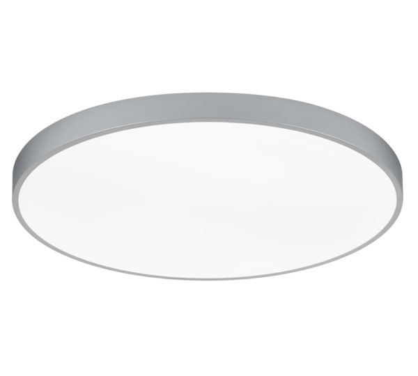 Φωτιστικό Οροφής Trio Lighting WACO 2x SMD LED, 51W · 12400lm, 2300+3000+4000K Τιτάνιο Μεταλλικό, Step Dimmable – 627417587