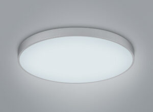 Φωτιστικό Οροφής Trio Lighting WACO 2x SMD LED, 51W · 12400lm, 2300+3000+4000K Τιτάνιο Μεταλλικό, Step Dimmable – 627417587