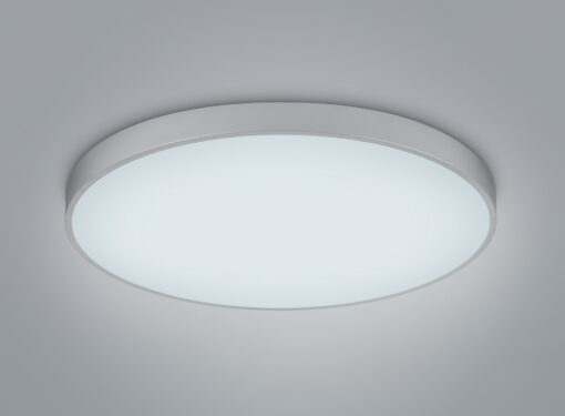 Φωτιστικό Οροφής Trio Lighting WACO 2x SMD LED, 51W · 12400lm, 2300+3000+4000K Τιτάνιο Μεταλλικό, Step Dimmable – 627417587