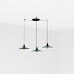 Faro Barcelona LANG Πράσινο Κρεμαστό Φωτιστικό 3xE27 – 62805-3L
