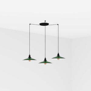 Faro Barcelona LANG Πράσινο Κρεμαστό Φωτιστικό 3xE27 – 62805-3L