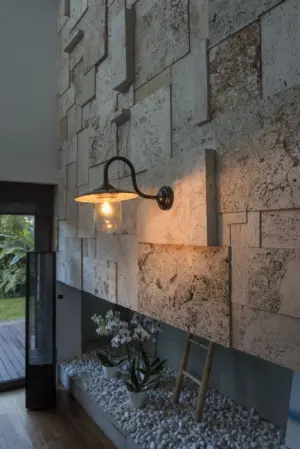 Faro Barcelona Hudson Επιτοίχιο   Φωτιστικό Μαύρο   – 62810