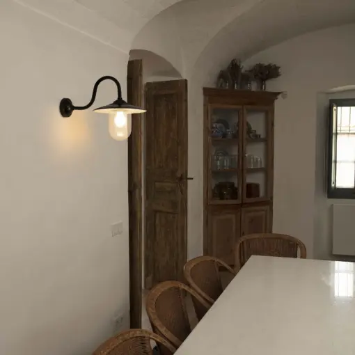 Faro Barcelona Hudson Επιτοίχιο   Φωτιστικό Μαύρο   – 62810