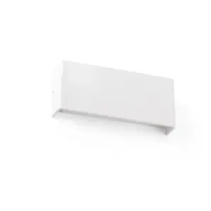 Faro Barcelona Nash Φωτιστικό Τοίχου Λευκό Up-Down 8w – 62819