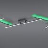 Φωτιστικό Οροφής Trio Lighting  LED 22W Μαύρο Ματ Μεταλλικό Dimmable 2600lm  RGB+2700-6500K – 628410532