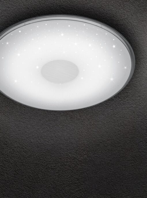 Φωτιστικό Οροφής Trio Lighting LED 21,5W  Λευκό Πλαστικό Dimmable 2400lm 3000 – 5500K  628513001