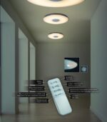 Φωτιστικό Οροφής Trio Lighting LED 45W  Λευκό Πλαστικό Dimmable 4000lm 3000 – 5500K  628915001