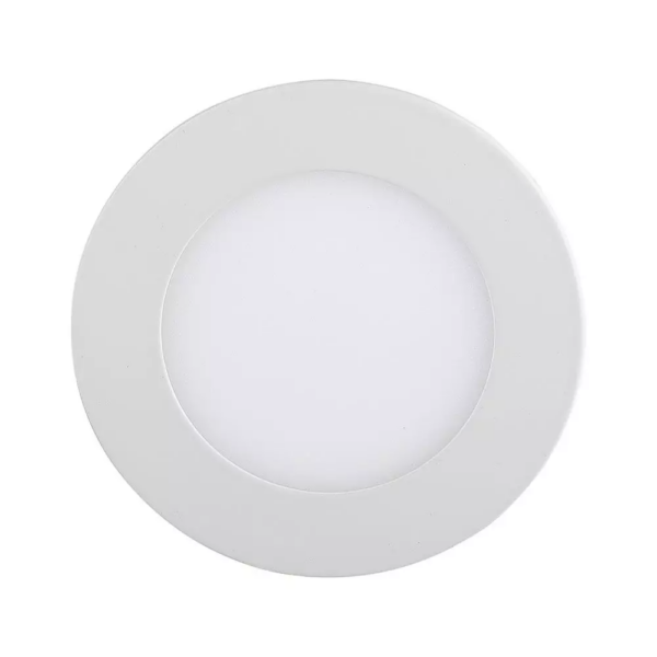 LED Panel Χωνευτό 3W 3000K Θερμό Στρογγυλό V-TAC – 216292